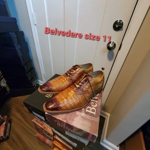 Belvedere Alligator Dress Shoes